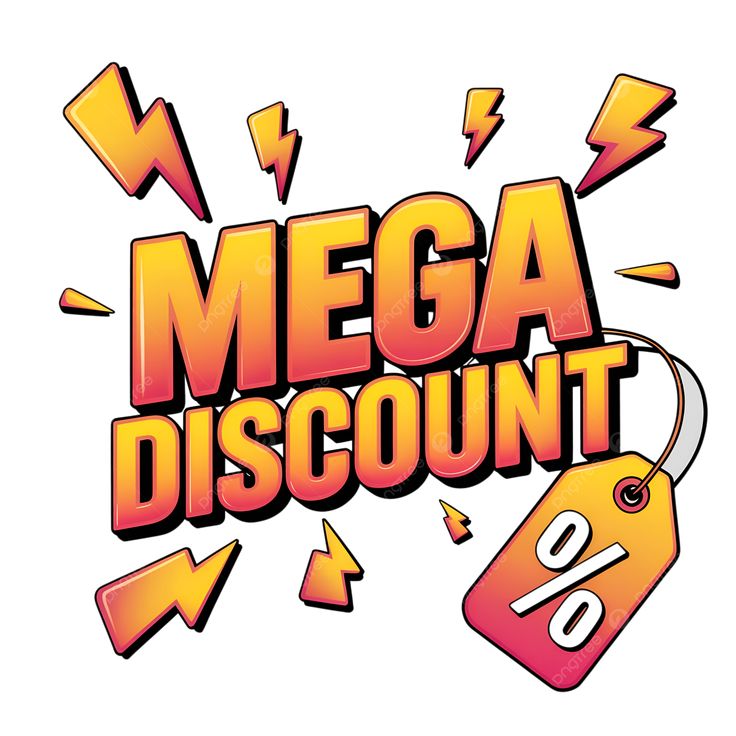 MEGA DISCOUNT ⏳ 50% OFF