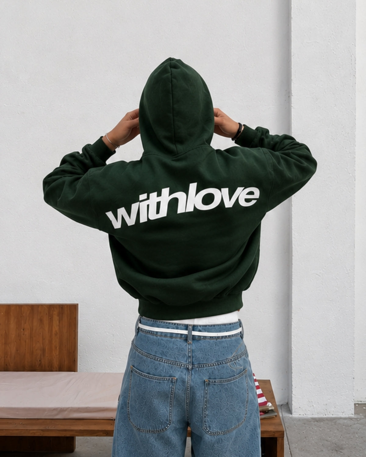 WITH LOV(E) - Women Oversized Hoodie