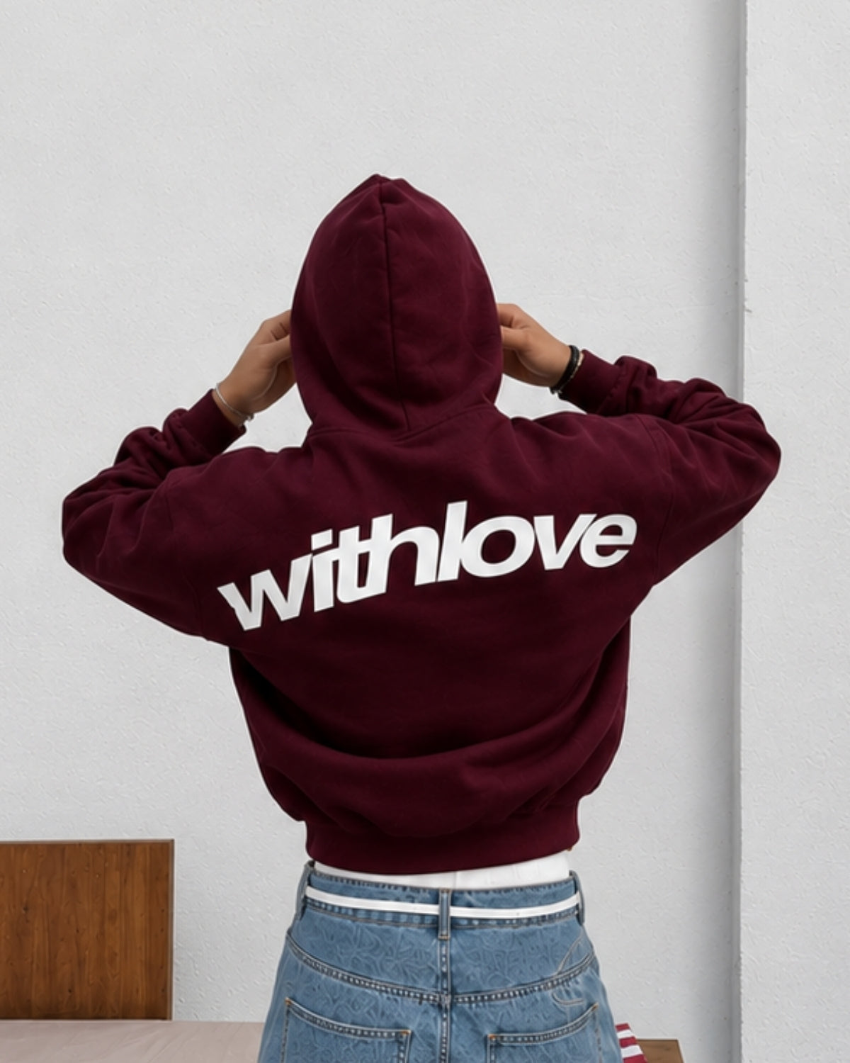 WITH LOV(E) - Women Oversized Hoodie