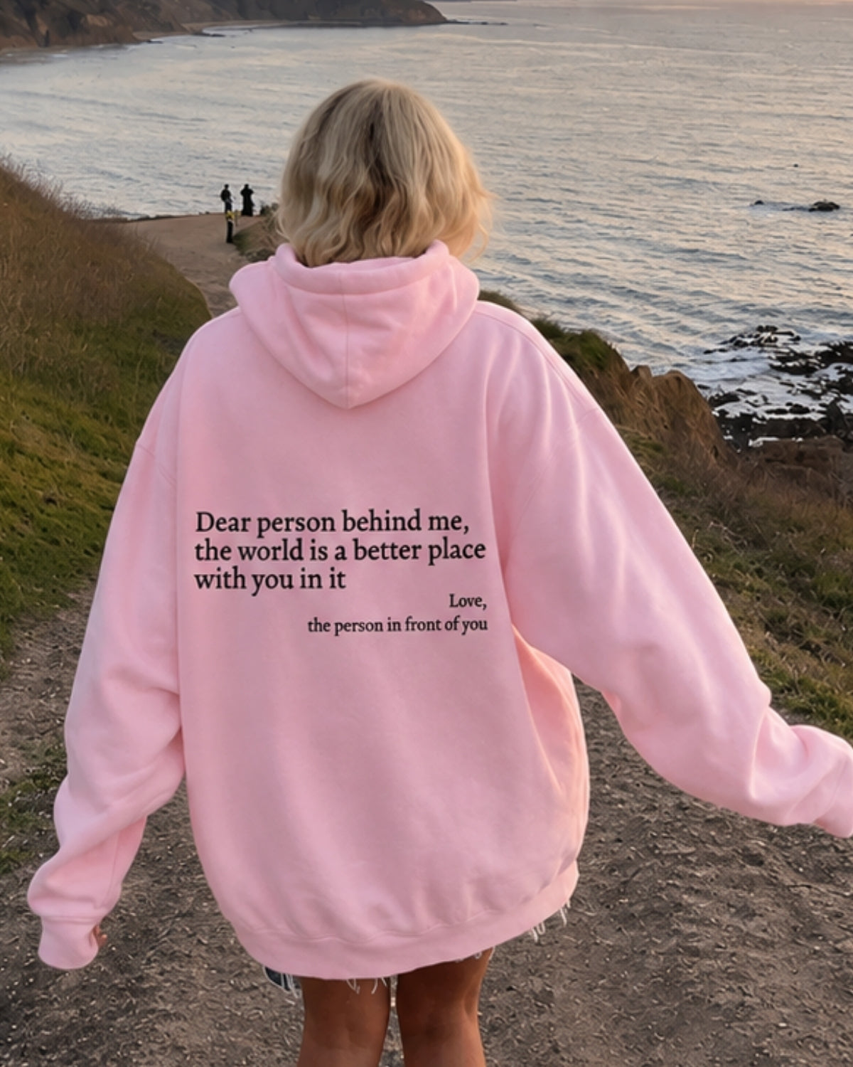 Dear person behind me  - Women Oversized Hoodie