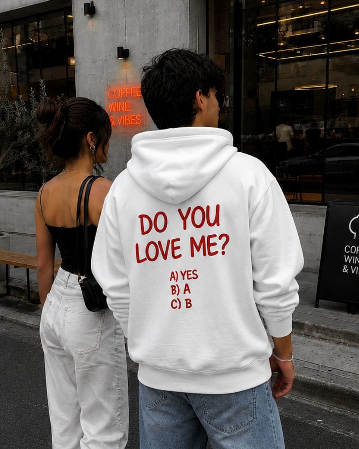 DO YOU LOVE ME? - Oversized Hoodie [ Unisex ]