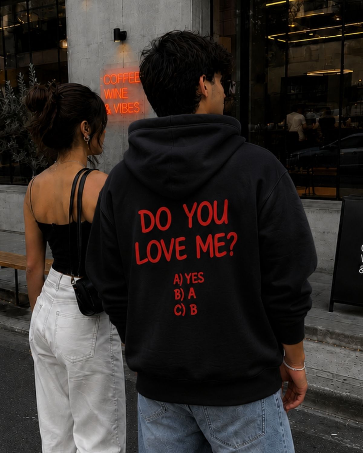 DO YOU LOVE ME? - Oversized Hoodie [ Unisex ]