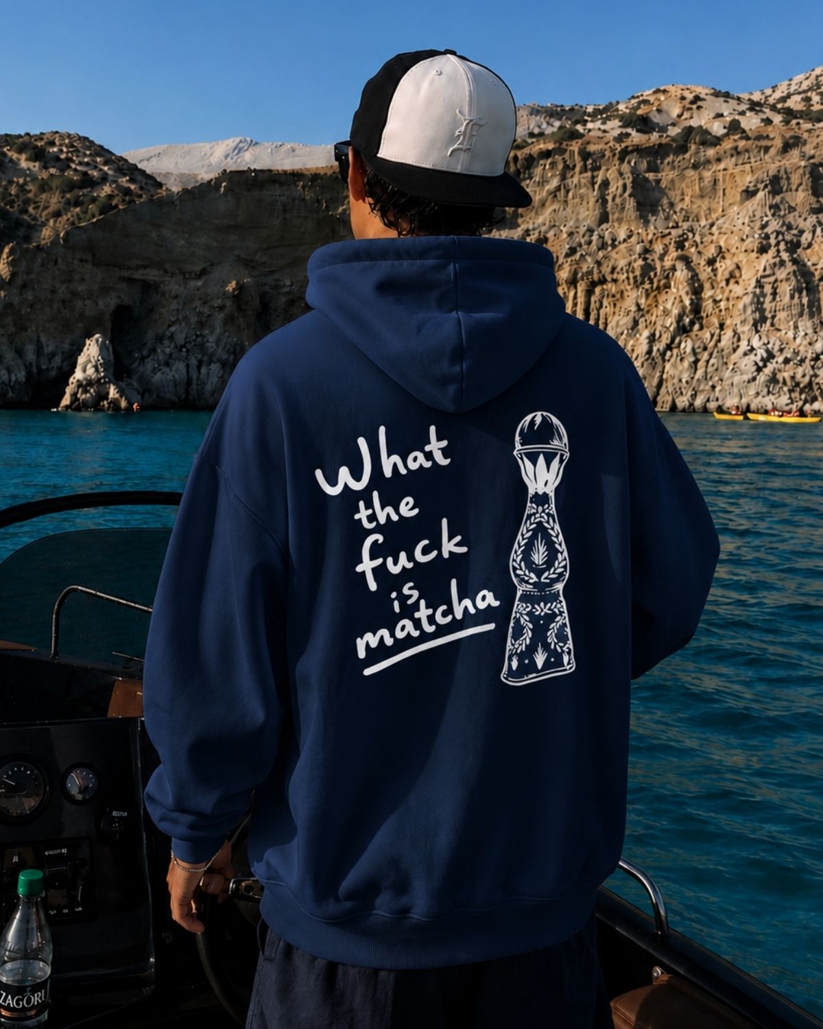 WHAT THE FUCK IS MATCHA- Oversized Hoodie [ Unisex ]