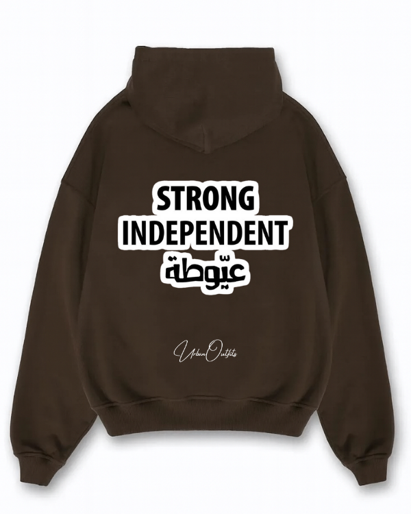 STRONG INDEPENDENT عيوطة - Oversized Hoodie [ Unisex ]