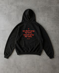 WE DON'T PRAY FOR LOVE WE JUST PRAY FOR CARS - Oversized Hoodie [ Unisex ]
