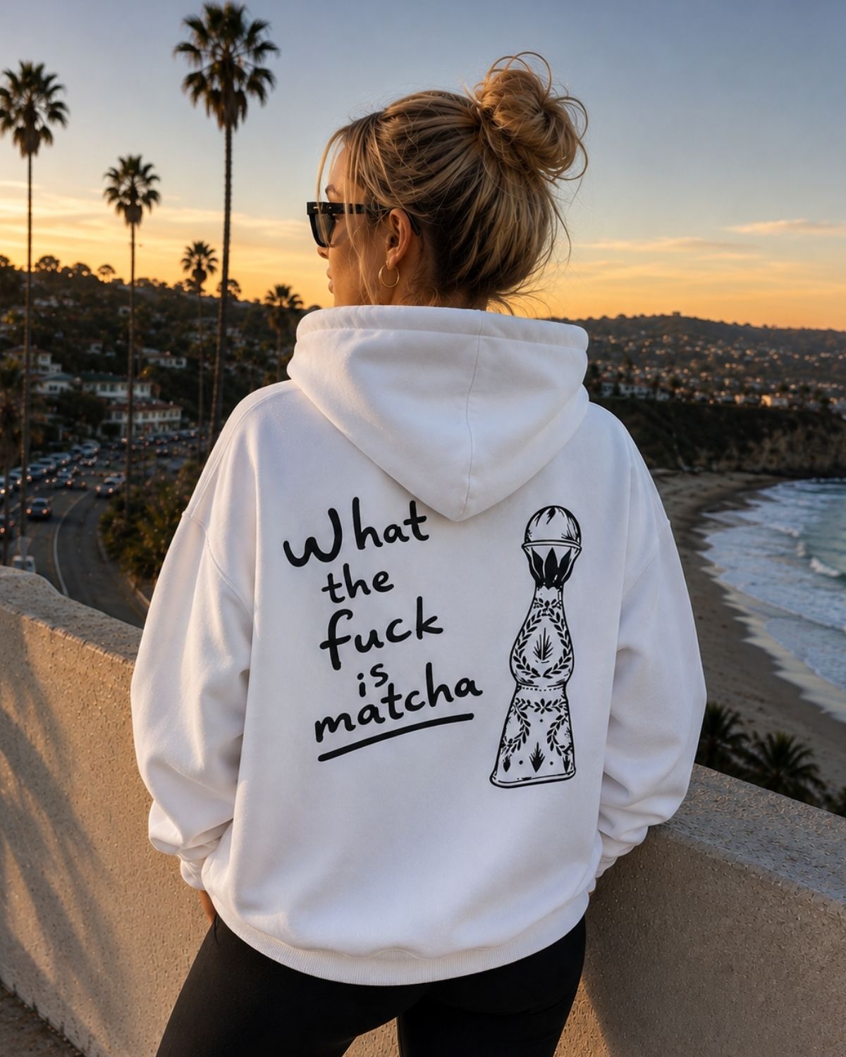 WHAT THE FUCK IS MATCHA - Oversized Hoodie [ Unisex ]