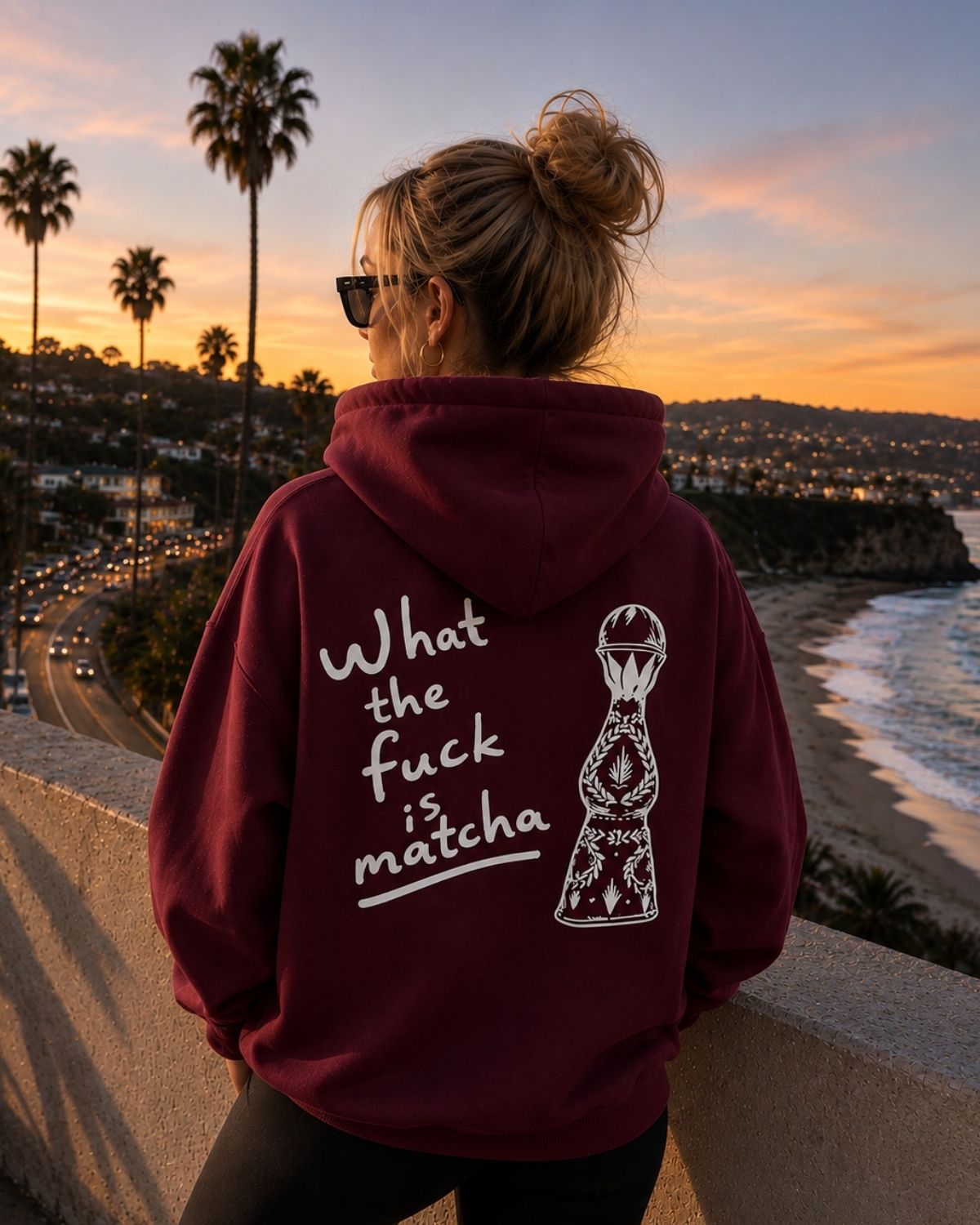 WHAT THE FUCK IS MATCHA - Oversized Hoodie [ Unisex ]