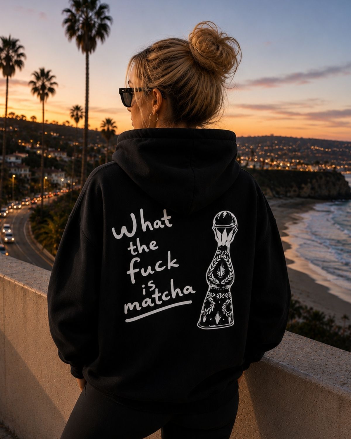WHAT THE FUCK IS MATCHA - Oversized Hoodie [ Unisex ]