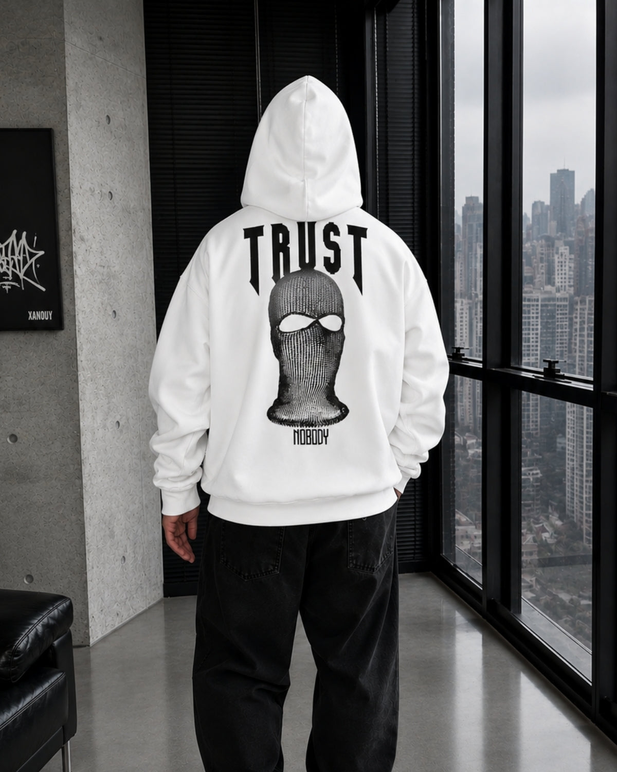 TRUST - Oversized Hoodie [ Unisex ]