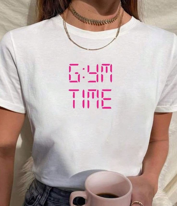 GYM TIME  - Women Oversized T-shirt