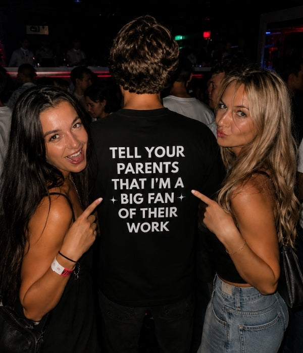 Parents Big Fan - Oversized T-shirt  [ Unisex ]