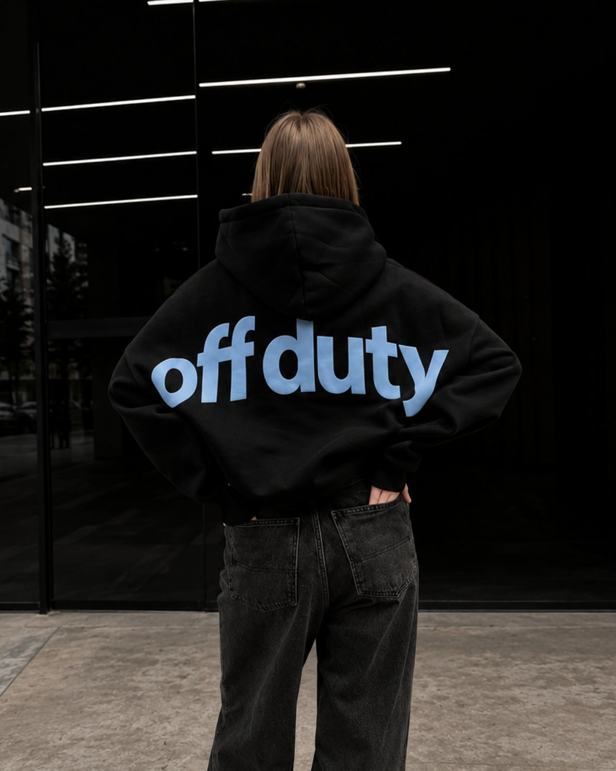 OFF DUTY - Women Oversized Hoodie