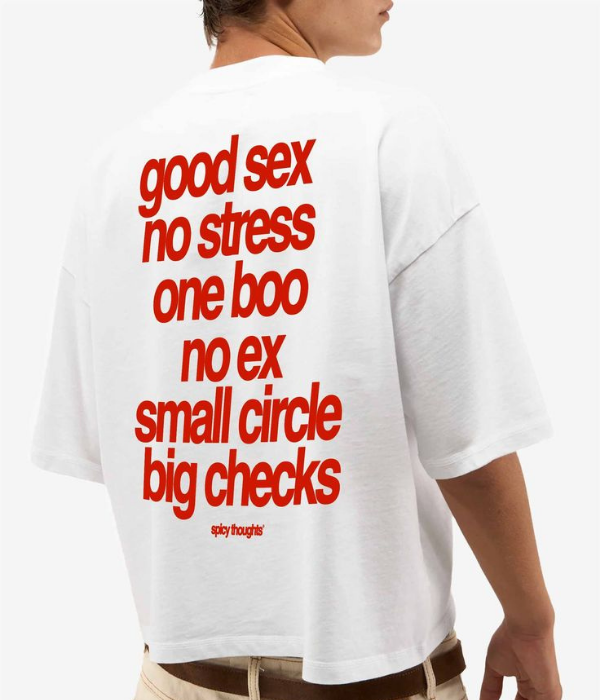 big checks - Oversized T-shirt  [ Unisex ]