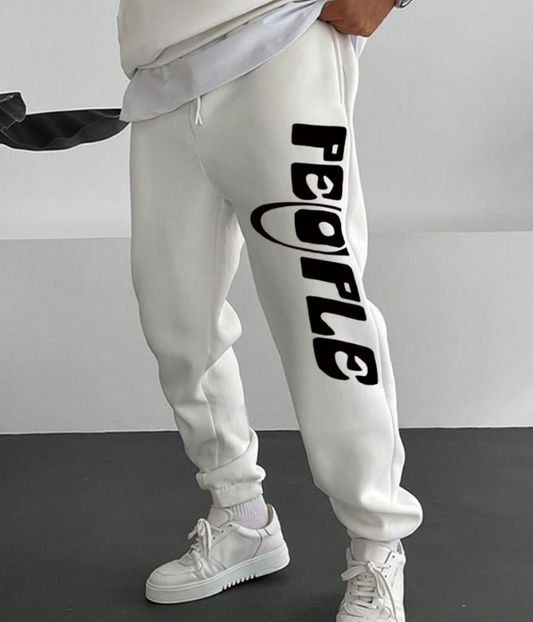 'People ' Unisex Oversized Sweatpants