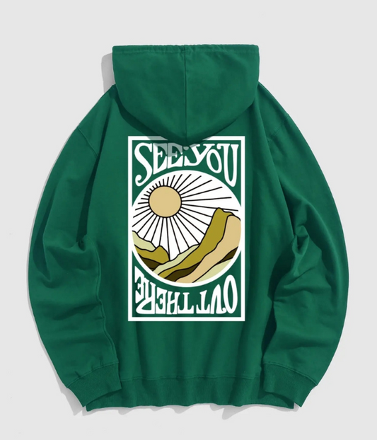 'SEE YOU' Oversized Hoodie