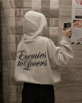 ENEMIES TO LOVERS - Women Oversized Hoodie