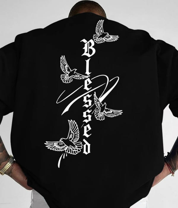 BLESSED  - Oversized T-shirt  [ Unisex ]