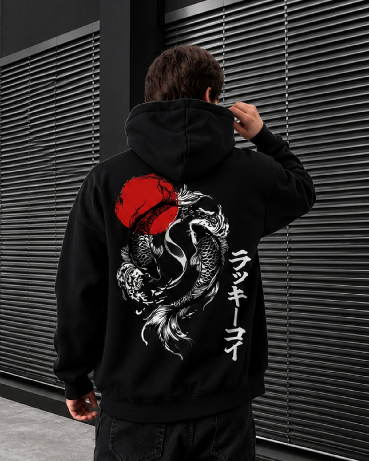 CHINESE DRAGON - Oversized Hoodie [ Unisex ]