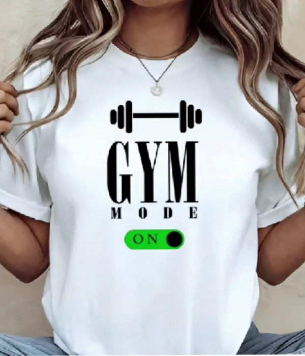 GYM MODE - Women Oversized T-shirt