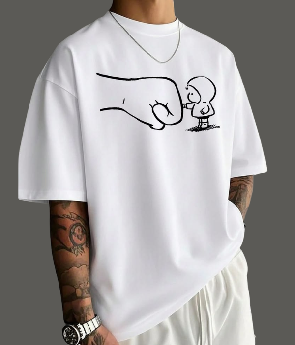 Big Fight -  Men Oversized T-shirt [ Unisex ]
