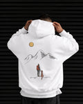 Golden Hour Horizon - Oversized Hoodie [ Unisex ]