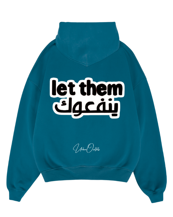 LET THEM ينفعوك - Oversized Hoodie [ Unisex ]
