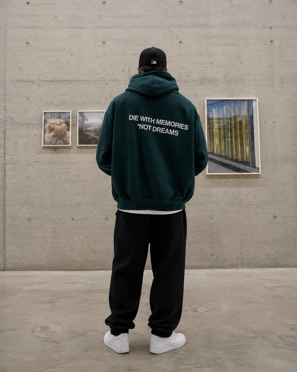 DIE WITH MEMORIES *NOT DREAMS - Oversized Hoodie [ Unisex ]