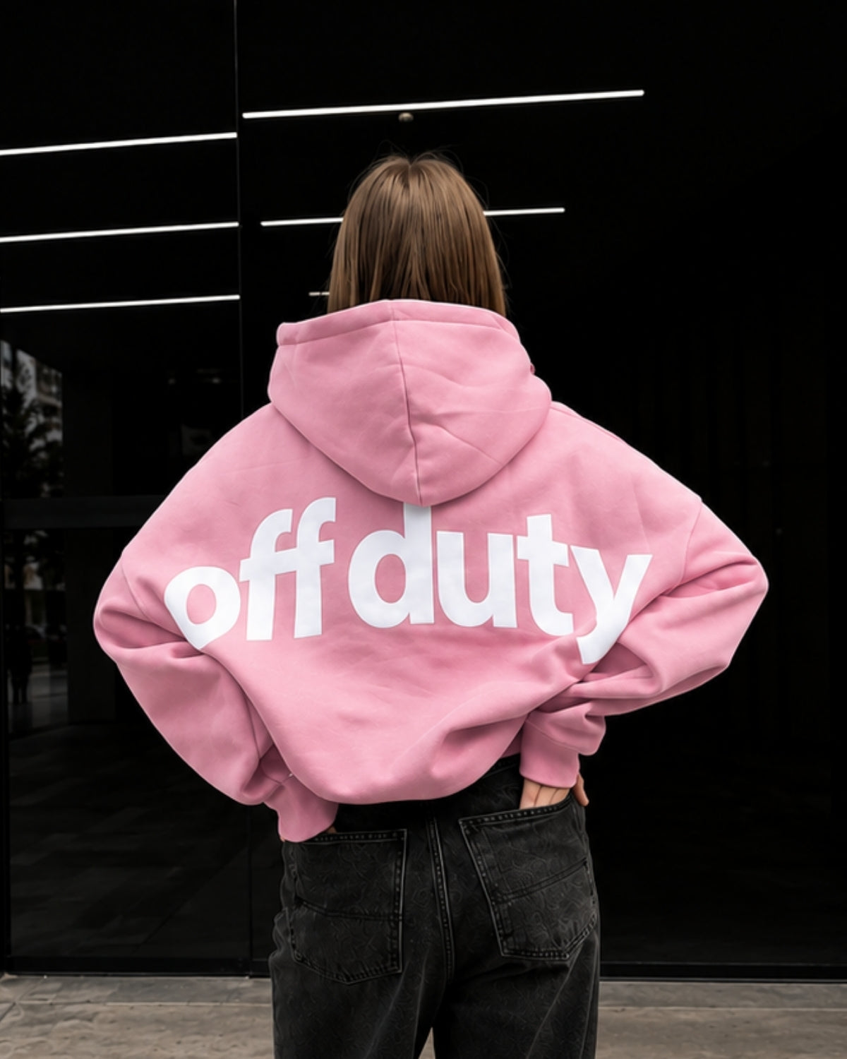 OFF DUTY - Women Oversized Hoodie