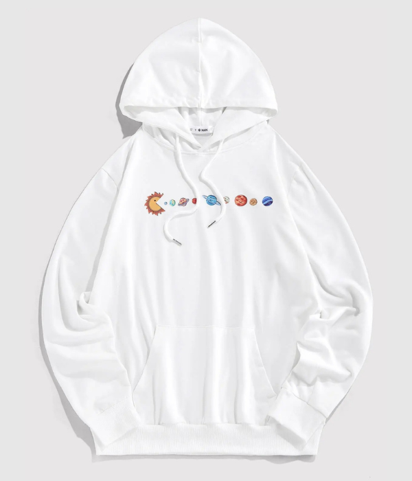 Planets Oversized Hoodie