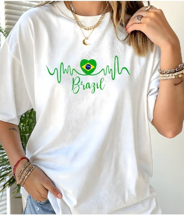 🇧🇷 - Women Oversized T-shirt  [ Unisex ]