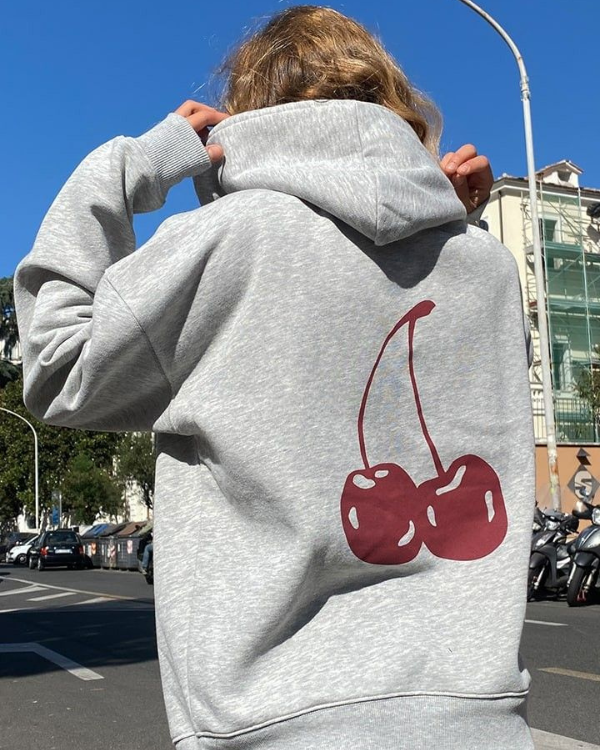 Cherry - Women Oversized Hoodie