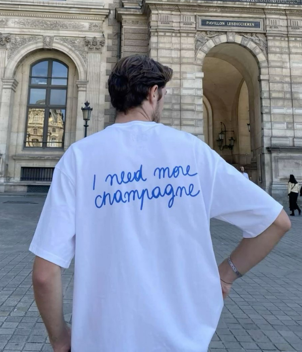 I Need More Champagne - Oversized T-shirt  [ Unisex ]