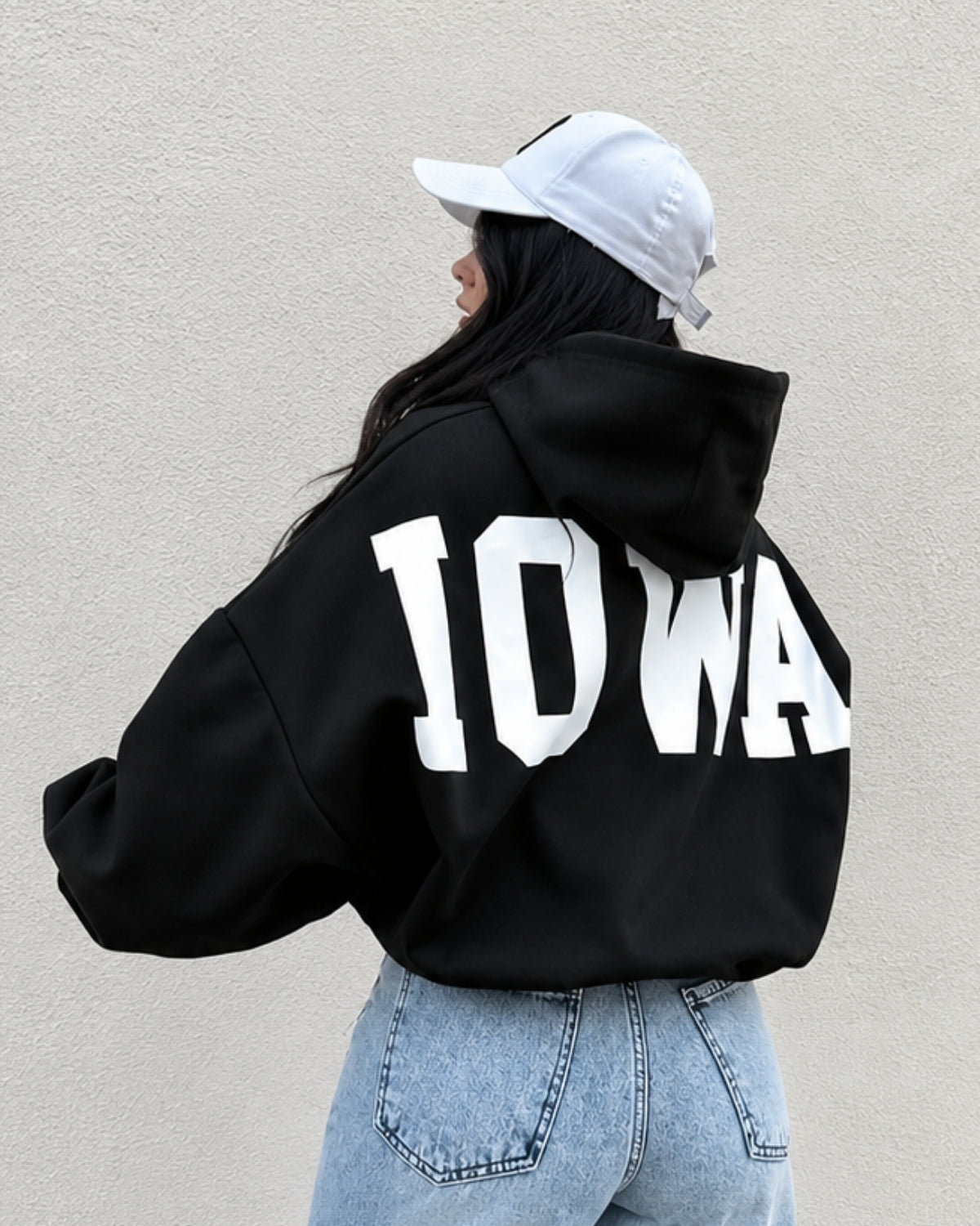 IOWA - Women Oversized Hoodie