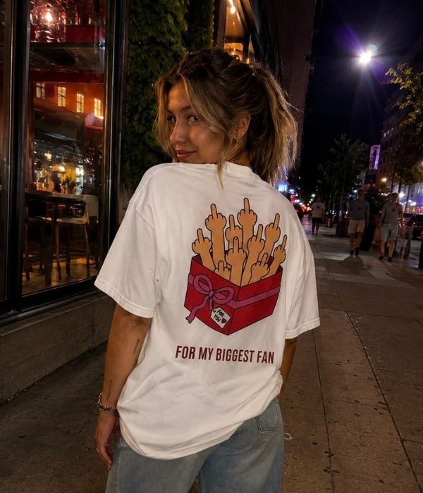 For My biggest Fan - Women Oversized T-shirt