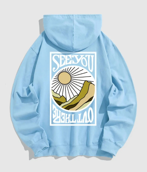 'SEE YOU' Oversized Hoodie