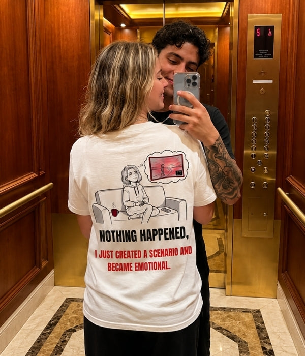 NOTHING HAPPENED - Women Oversized T-shirt