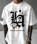 LA -  Men Oversized T-shirt [ Unisex ]