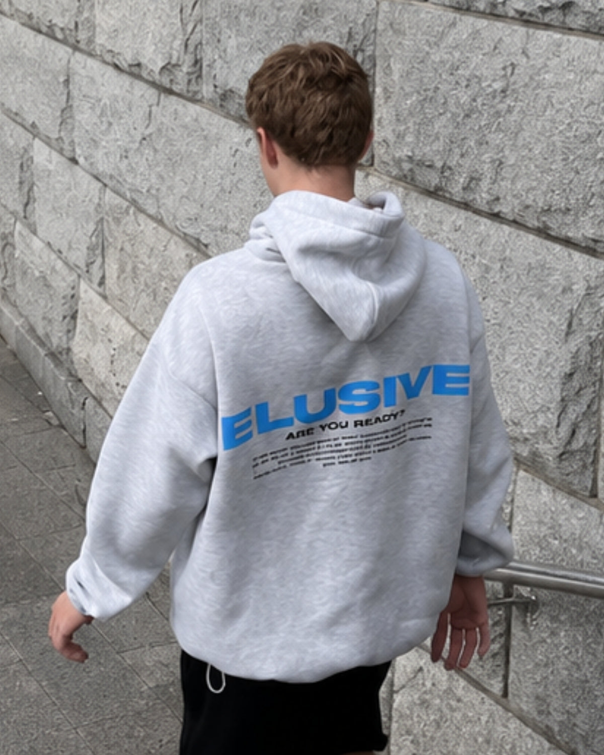 ELUSIV(E) - Oversized Hoodie [ Unisex ]