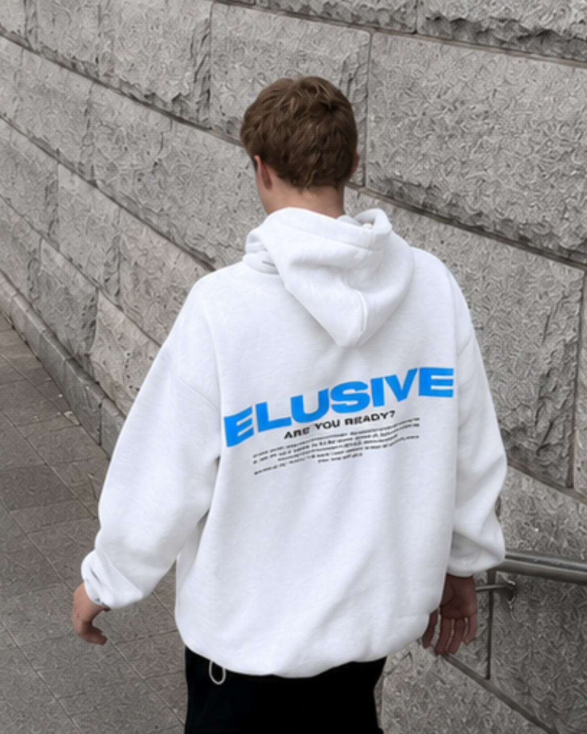 ELUSIV(E) - Oversized Hoodie [ Unisex ]