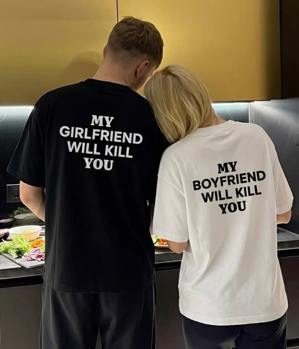 Couple - Oversized T-shirt  [ Unisex ]