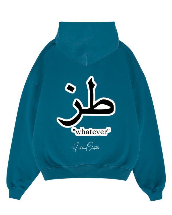 ''whatever'' طز - Oversized Hoodie [ Unisex ]