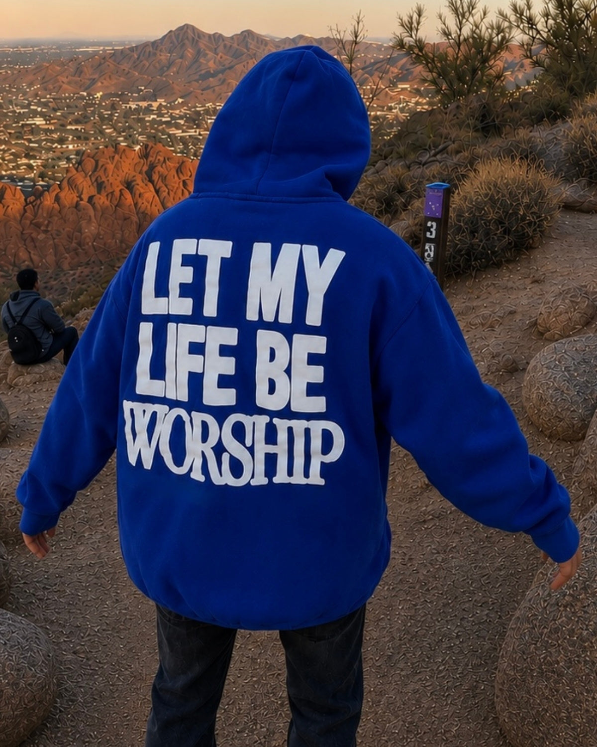 LET MY LIFE BE WORSHIP - Oversized Hoodie [ Unisex ]