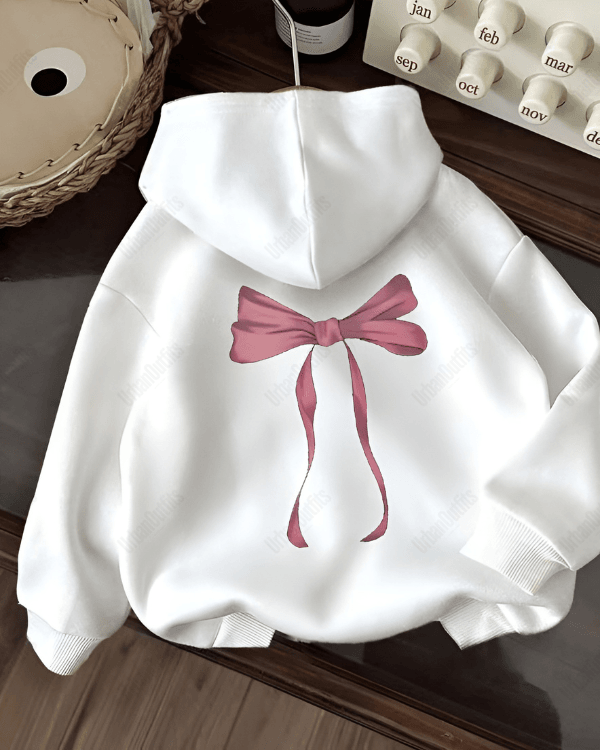 Bow  - Women Oversized Hoodie