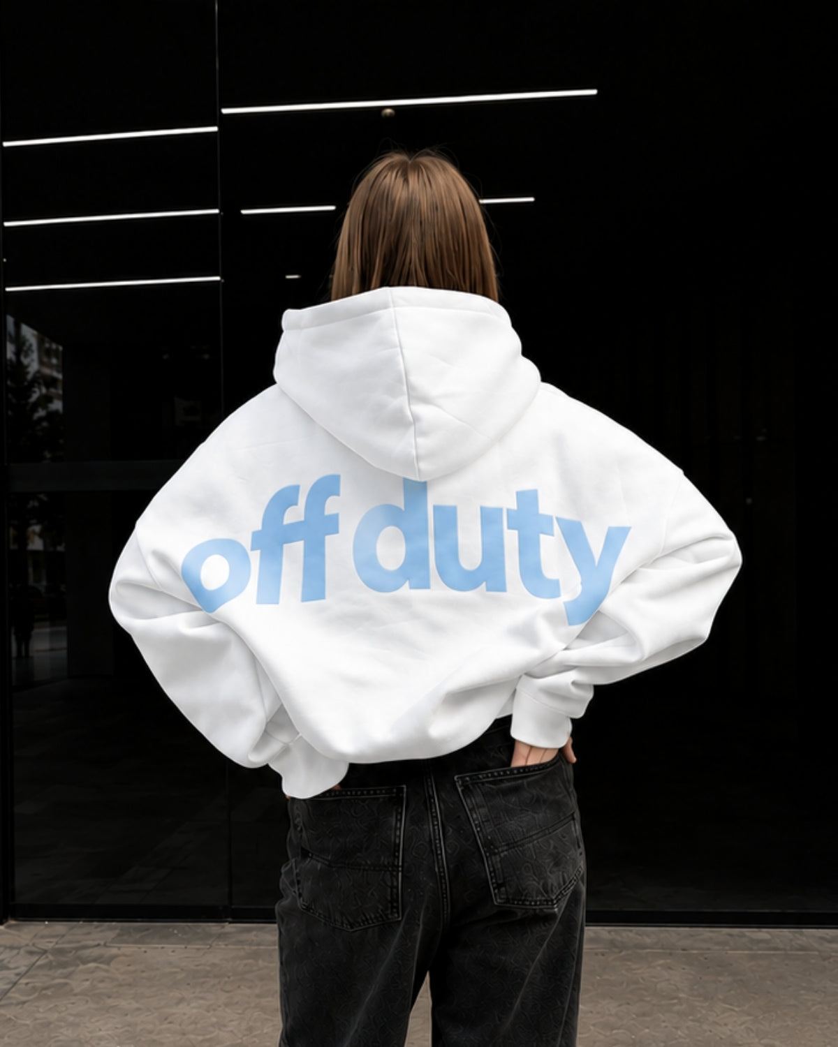 OFF DUTY - Women Oversized Hoodie