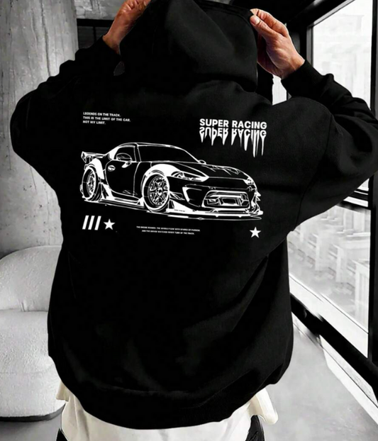 Racing Oversized Hoodie