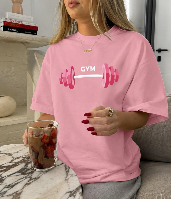 GYM GIRL - Women Oversized T-shirt