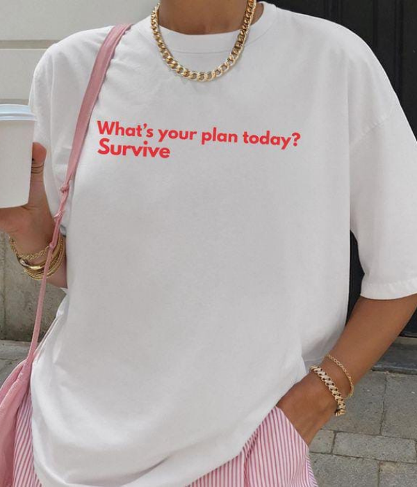 SURVIVE - Women Oversized T-shirt