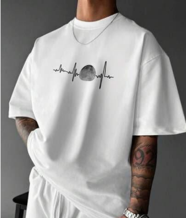 MOON - Oversized T-shirt  [ Unisex ]