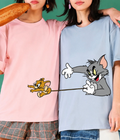 BESTIES TOM & JERRY - Women Oversized T-shirt