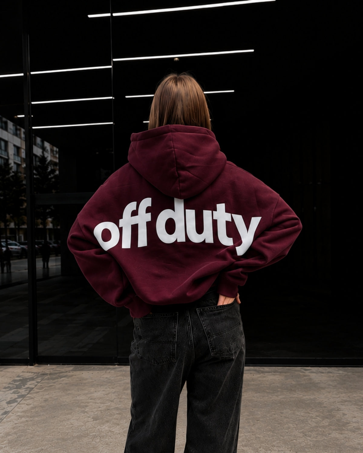 OFF DUTY - Women Oversized Hoodie
